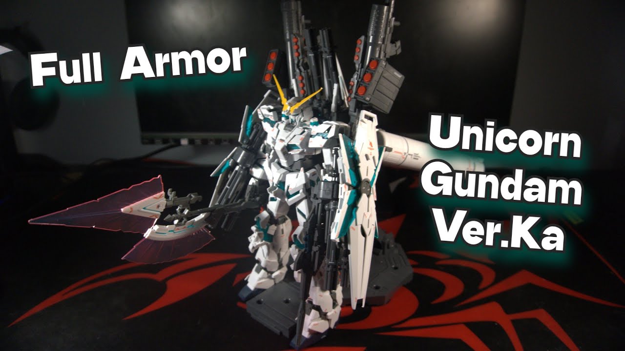 MG RX-0 Full Armor Unicorn Gundam Ver.Ka - Timelapse Build (Bandai Namco - Gunpla)