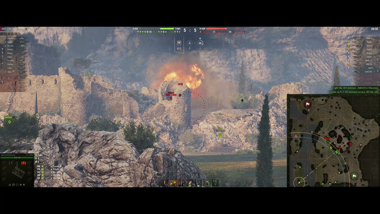 World of Tanks Marathon Top Games SU-130pm