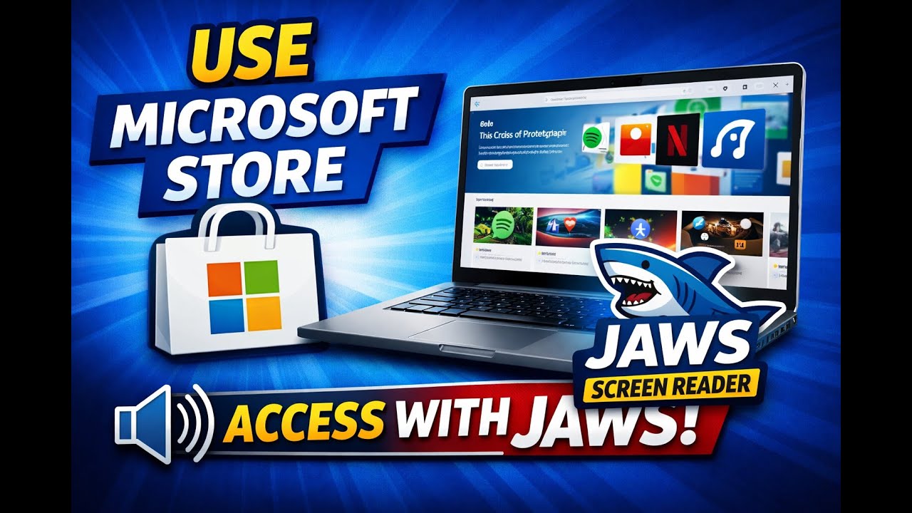 How to Use Microsoft Store with JAWS Screen Reader | Complete Accessibility Guide