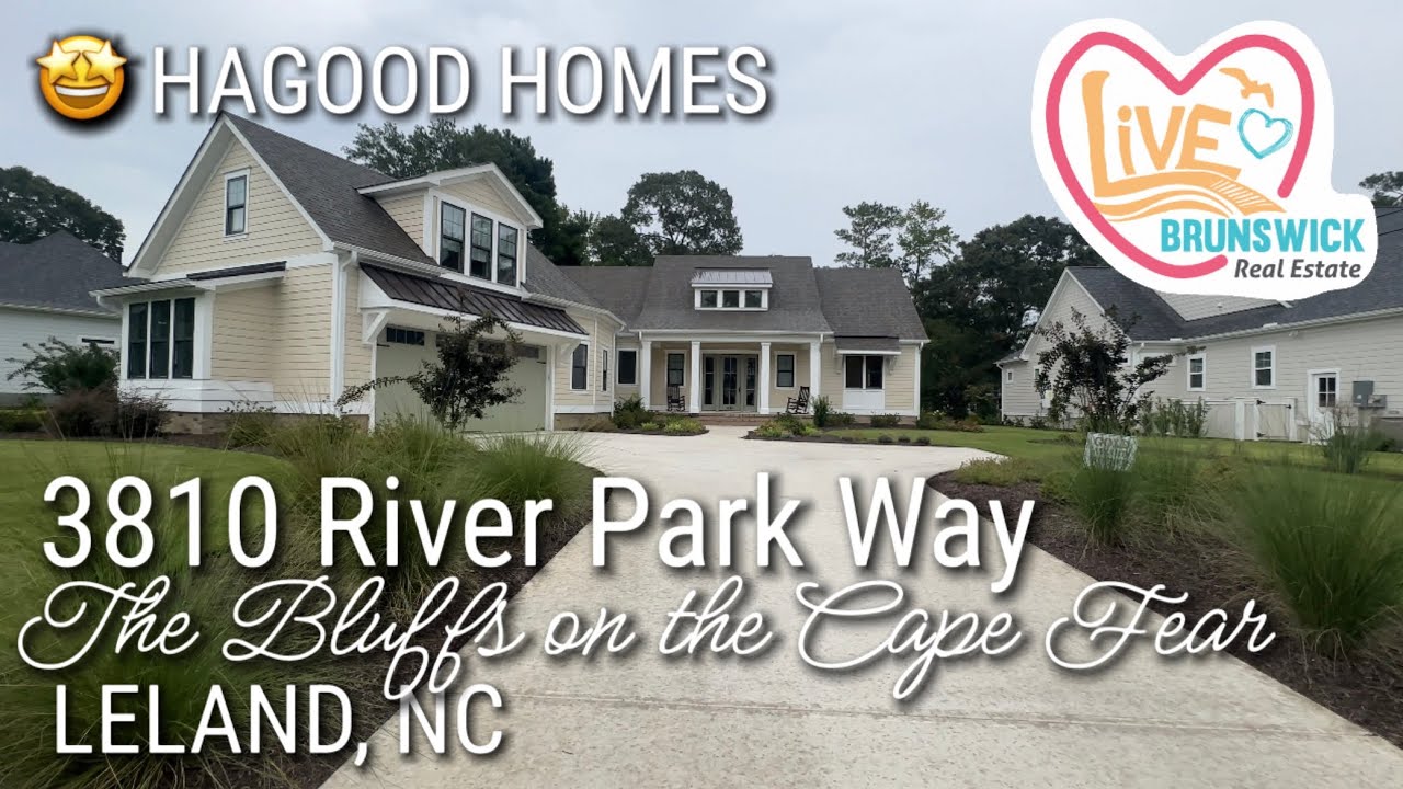Hagood Homes in The Bluffs on the Cape Fear 🤩 3810 River Park Way 😍 Leland NC 🎥 Buyer Preview