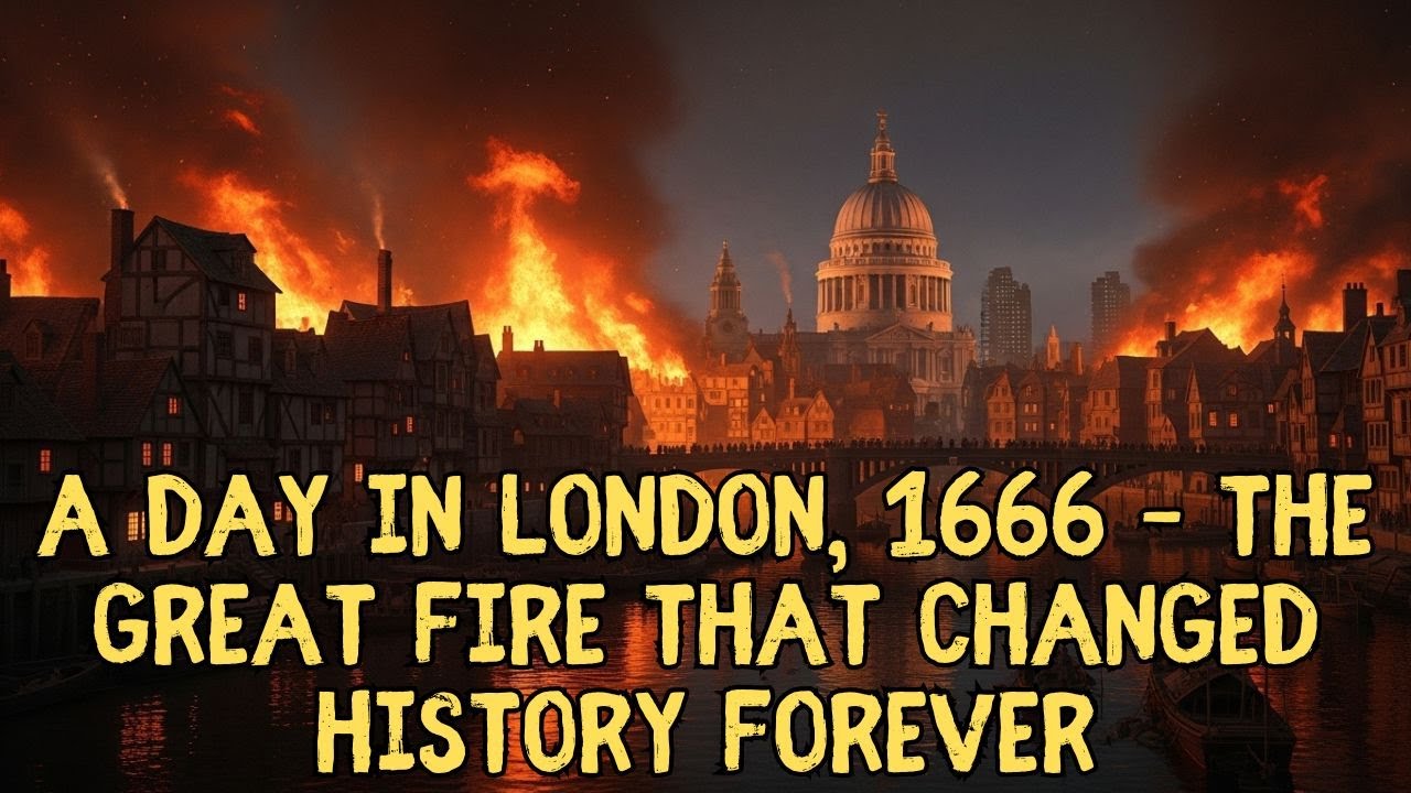 A Day in London, 1666 – The Great Fire That Changed History Forever
