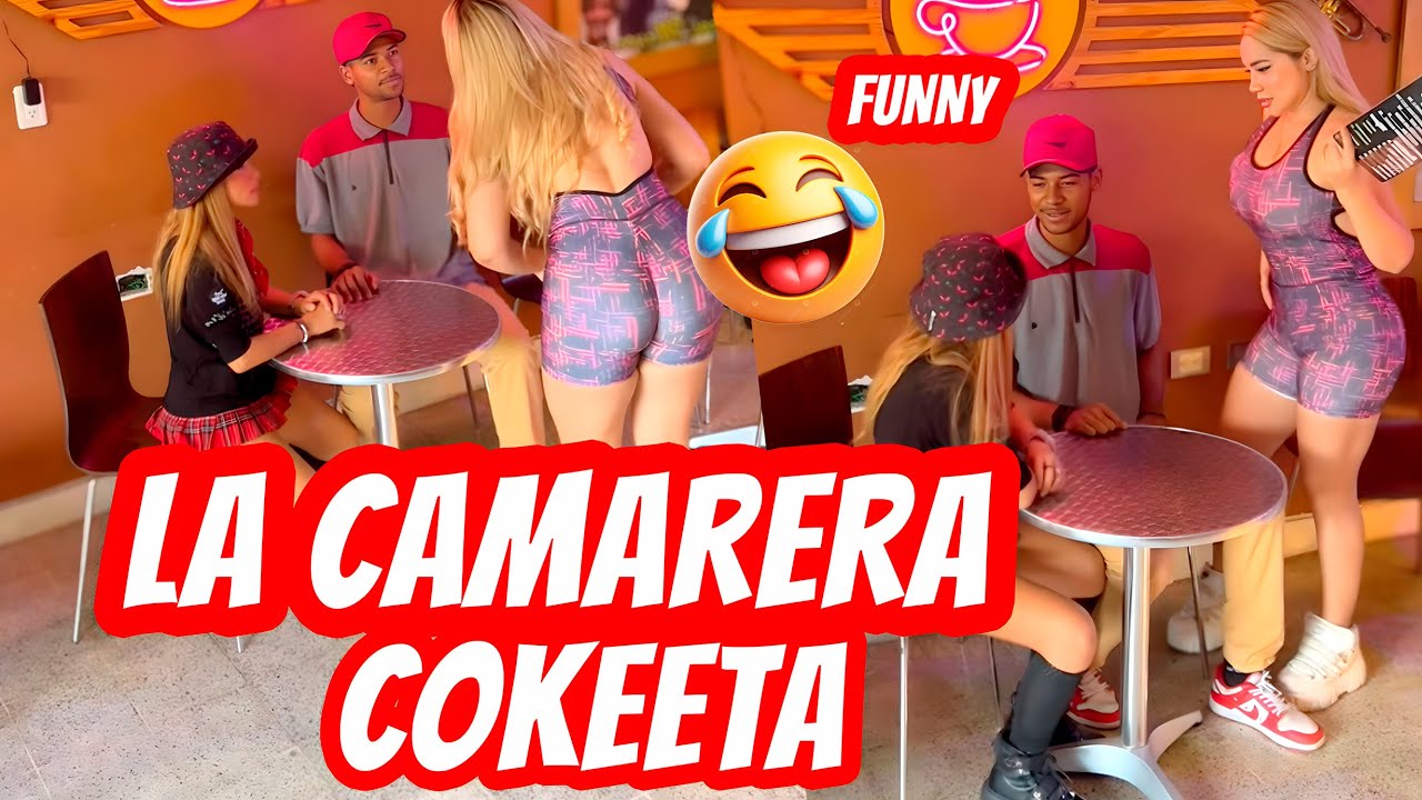La camarera cokeeeta FUNNY 😅 ROSSANNA RODRIGUEZ