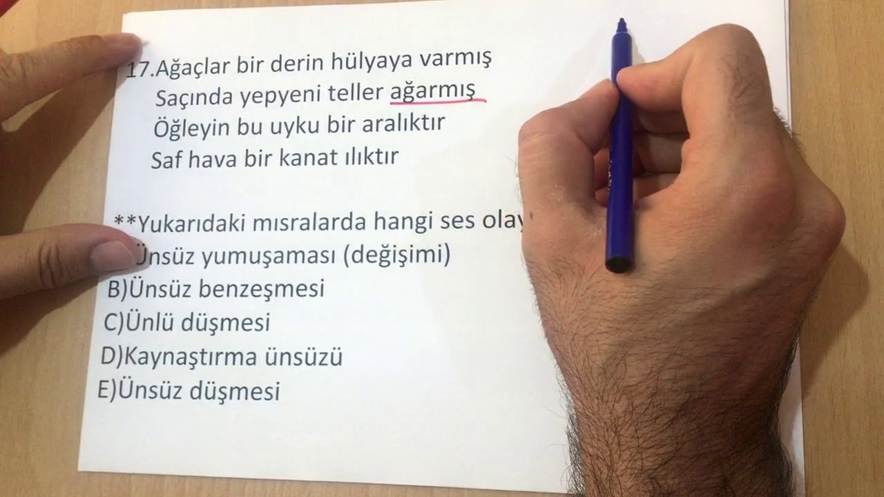 DİL BİLGİSİ DENEME SINAVINDAKİ HATALI SORULARI DÜZELTME VİDEOSU