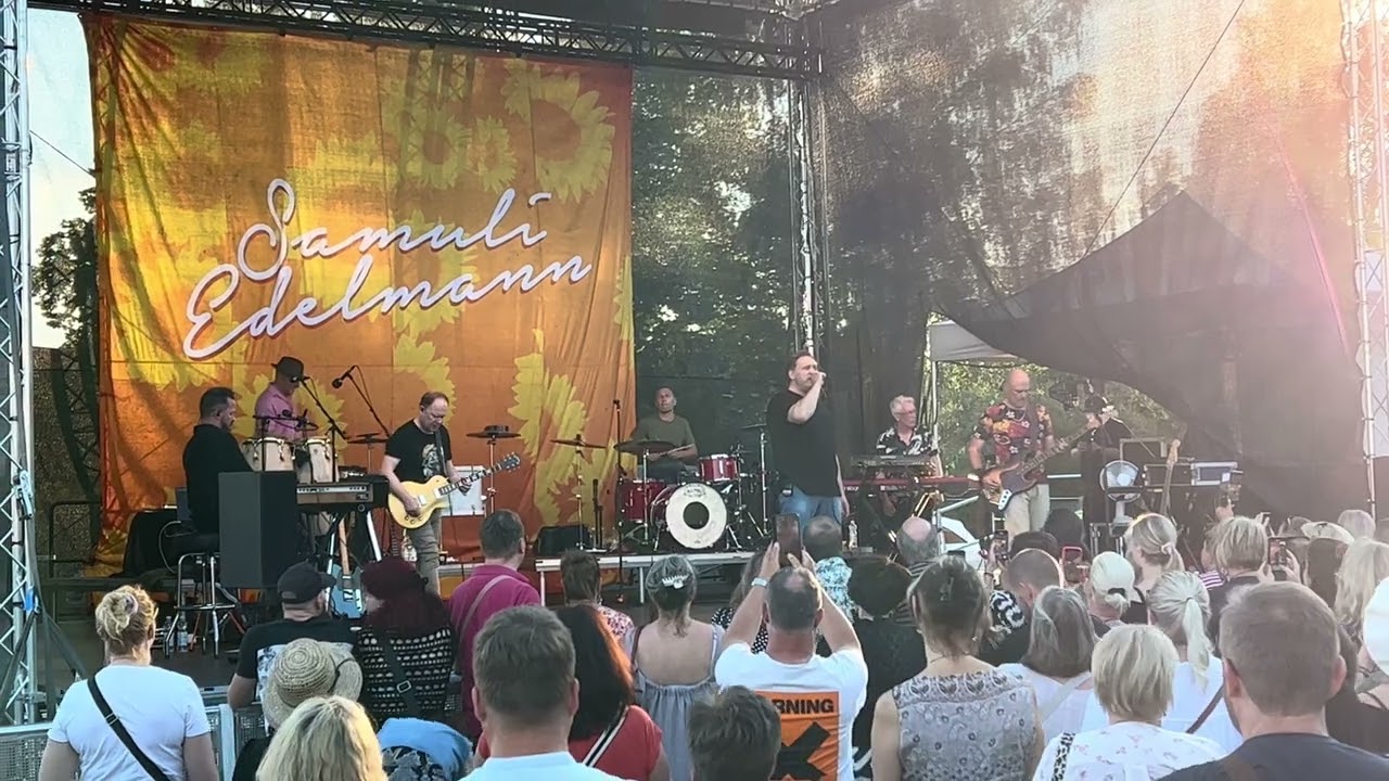 Samuli Edelmann & Helsinki Sound Machine - Teit meistä kauniin (Logomo • Turku • 12.7.2023)