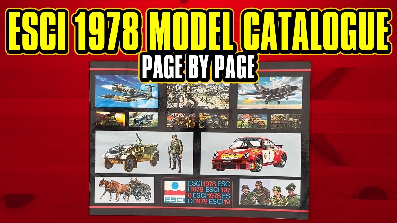 ESCI Scale Model Kit 1978 Catalogue Page by Page HD (Vintage Catalog)