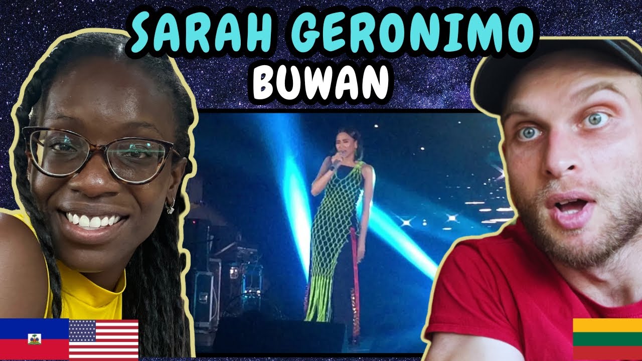 REACTION TO Sarah Geronimo - Buwan (Live in Cavite) | FIRST TIME HEARING