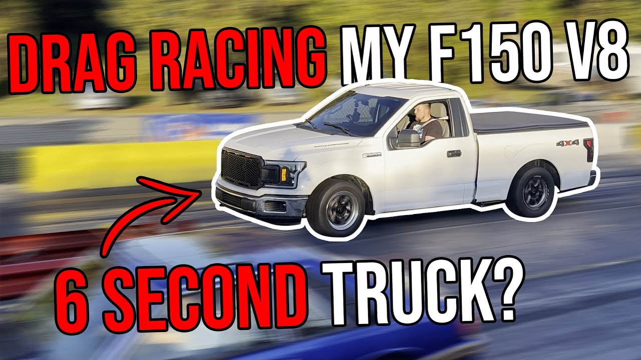 We Finally Got Our 800+WHP Whipple F150 To The Track And She's Fast! 9 Second 1/4 Mile??
