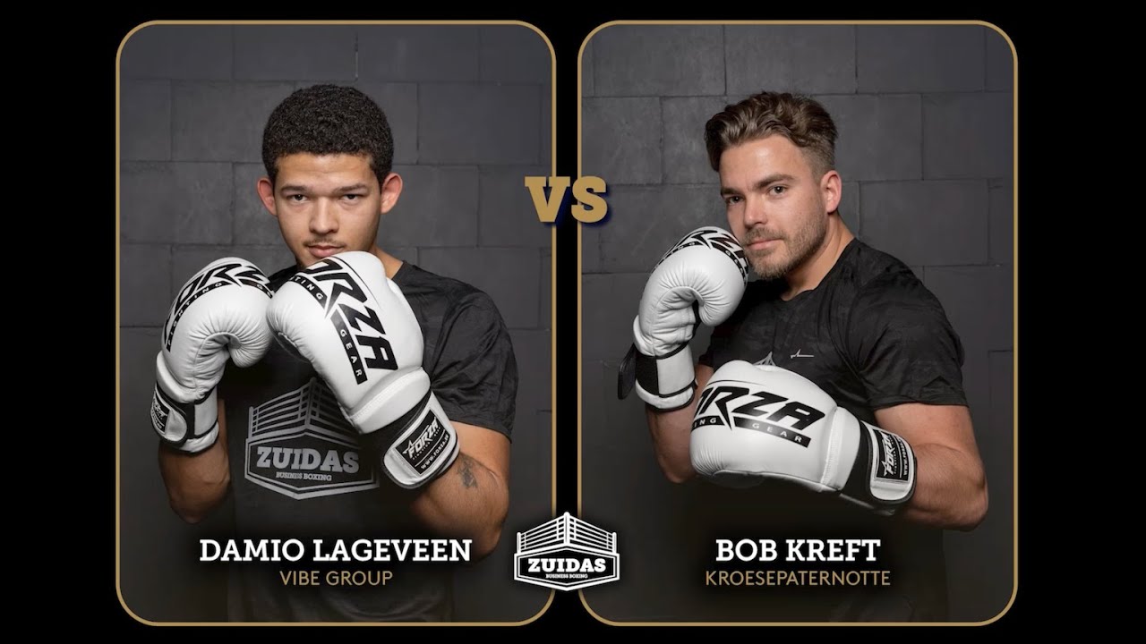 Zuidas Business Boxing Part III : Damio Lageveen vs Bob Kreft