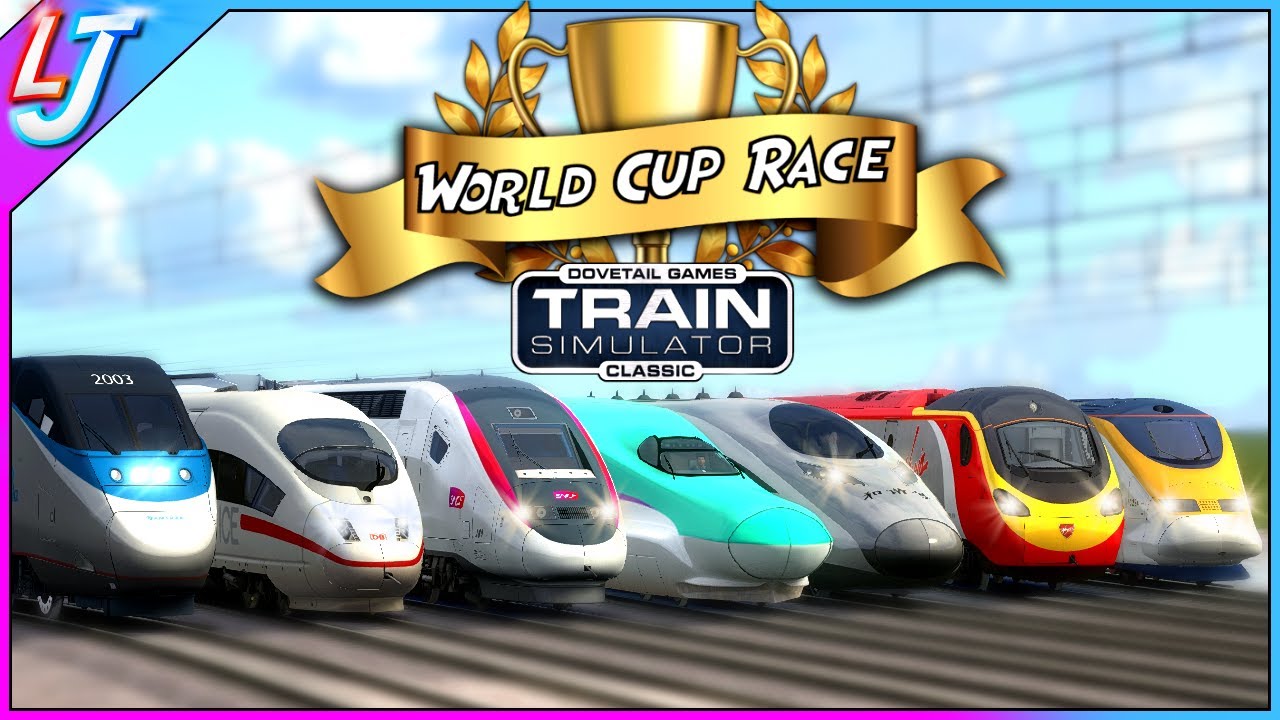 Train Simulator - High Speed ​​Electric (Гонка Кубка мира)