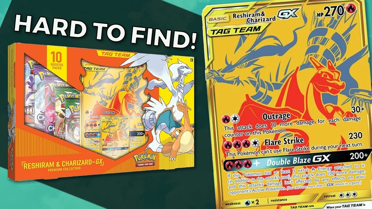 Hard to find Reshiram & Charizard-GX Premium Collection Opening! #pokemoncards #pokemontcg #pokemon