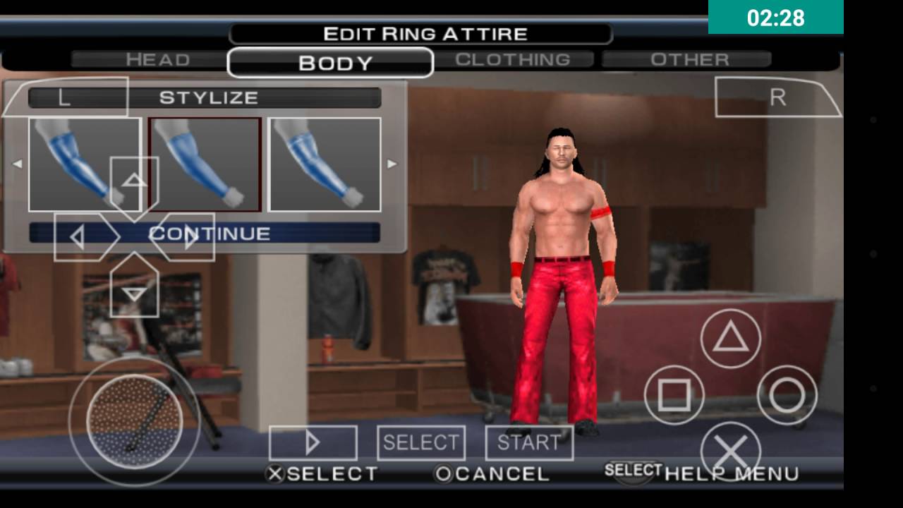 How to create Shinsuke Nakamura WWE SVR 11 PSP