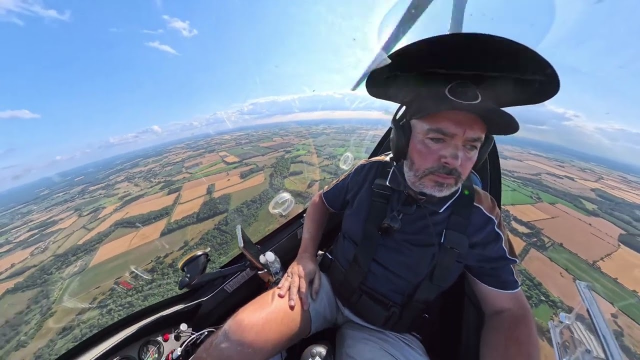 Gyrocopter Flight testing the new Prop and RPM