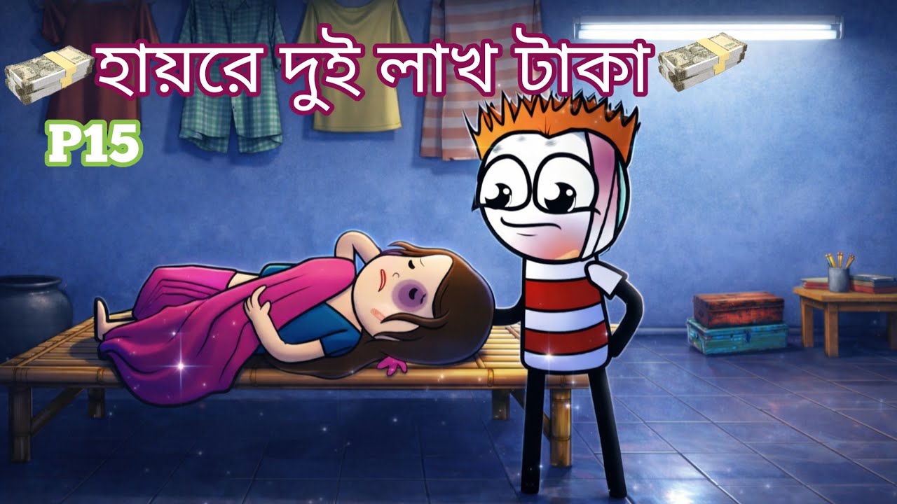 🥹হায়রে টাকা 💸 তোকে চেনা বড় মুশকিল😱 Bangla funny comedy video | Futo funny cartoon video Bangla