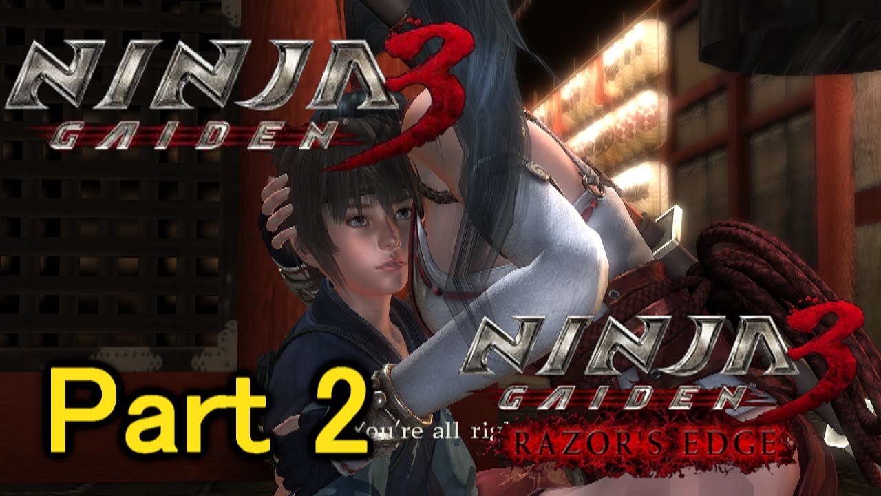 Ninja Gaiden 3 vs Ninja Gaiden 3: Razor's Edge differences comparison supercut - Day 2