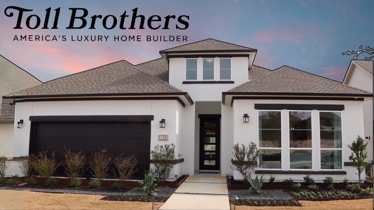 New Home Tour Toll Brothers Near San Antonio At The Regency Esperanza In Boerne Texas