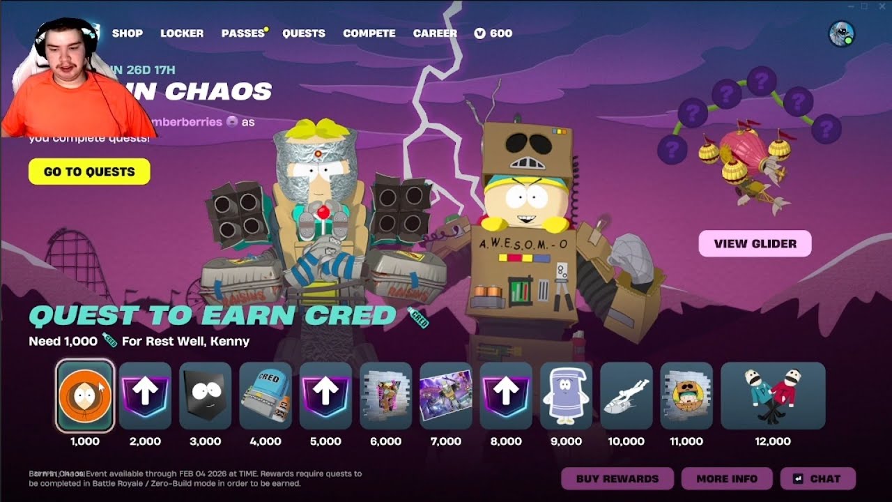 South park on löytänyt fortniteen