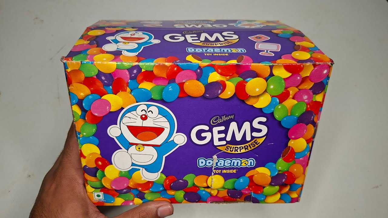 Doraemon new toys cadbury gems 💙🤩