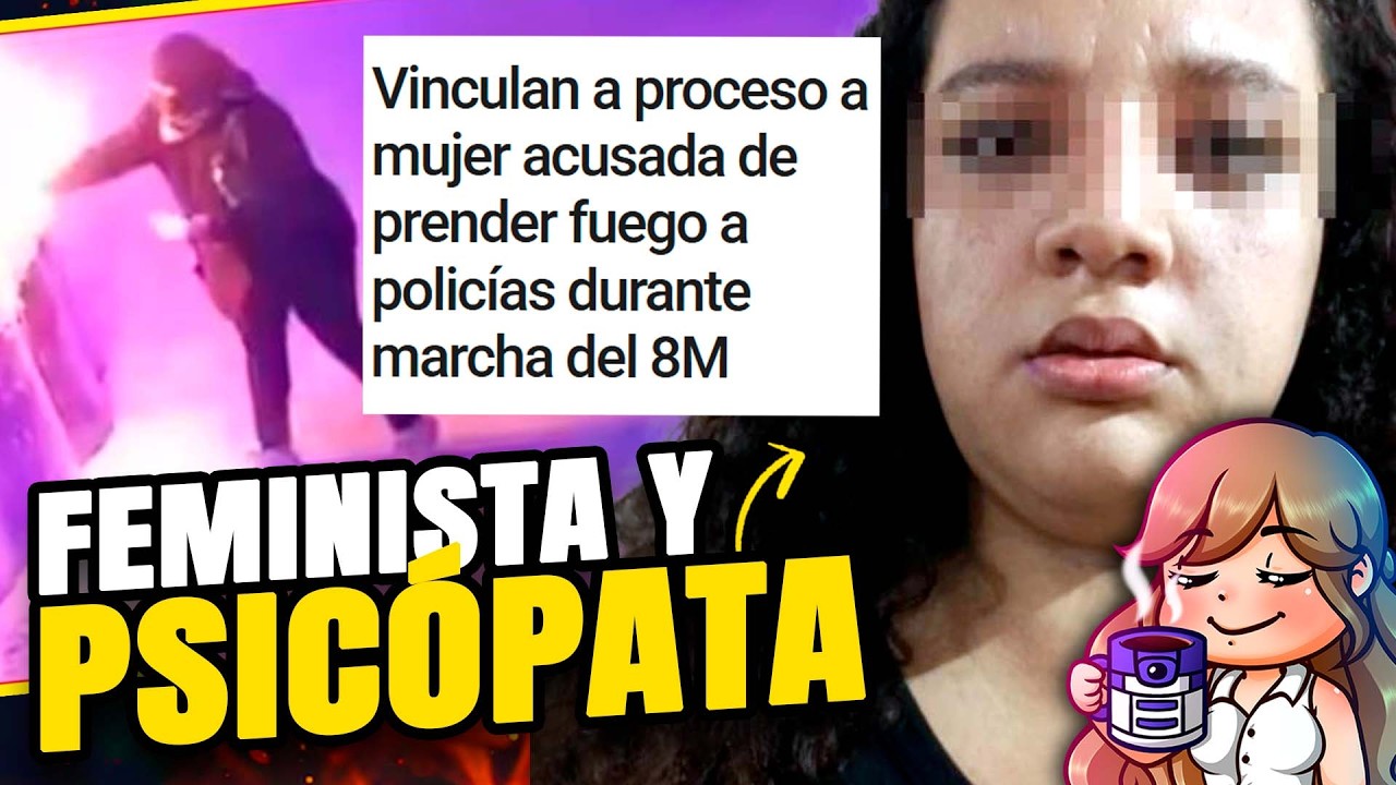 🔴 FEMINISTA PSICÓTICA SE ENFRENTA A 20 AÑOS DE PRISIÓN POR AGREDIR A MUJERES POLICÍAS 🔴