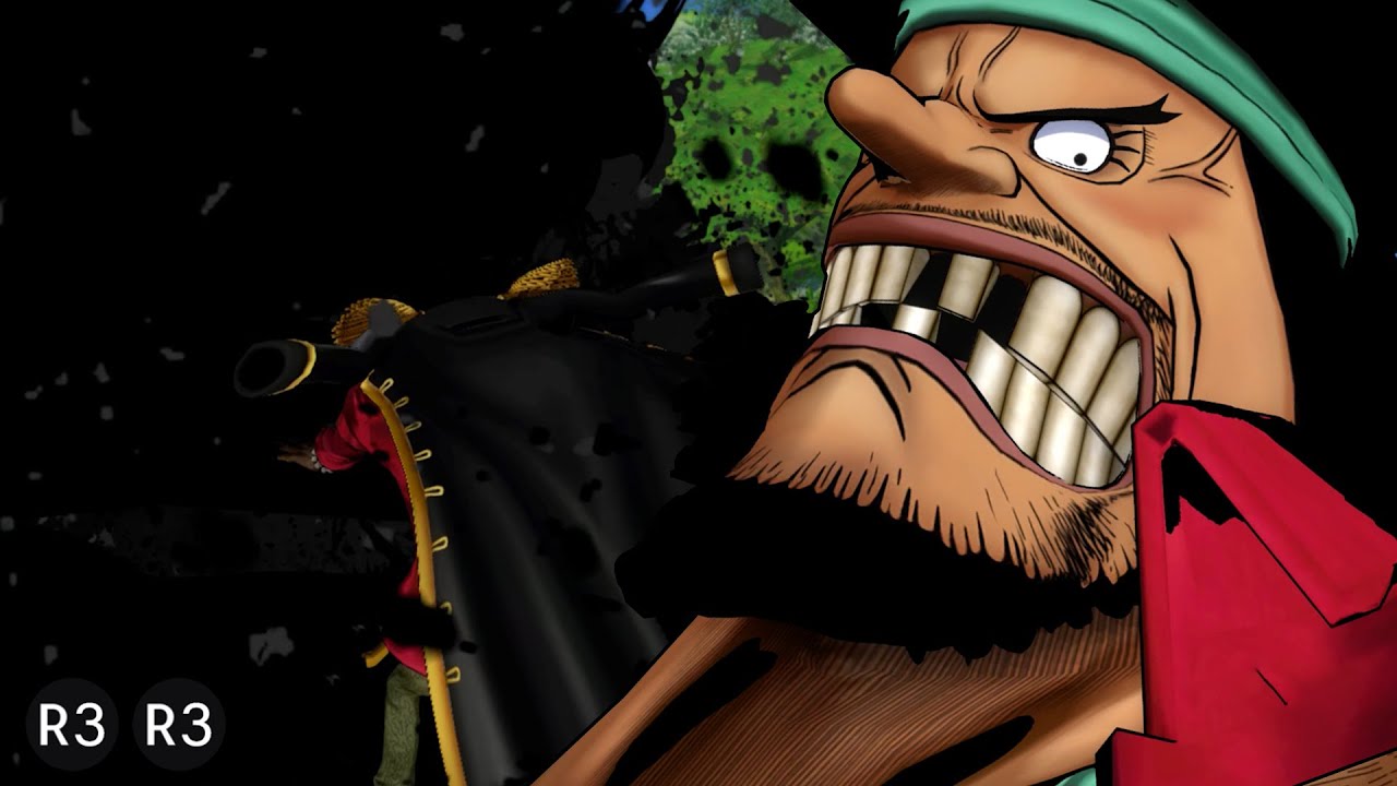One Piece Burning Blood - Blackbeard Complete Moveset
