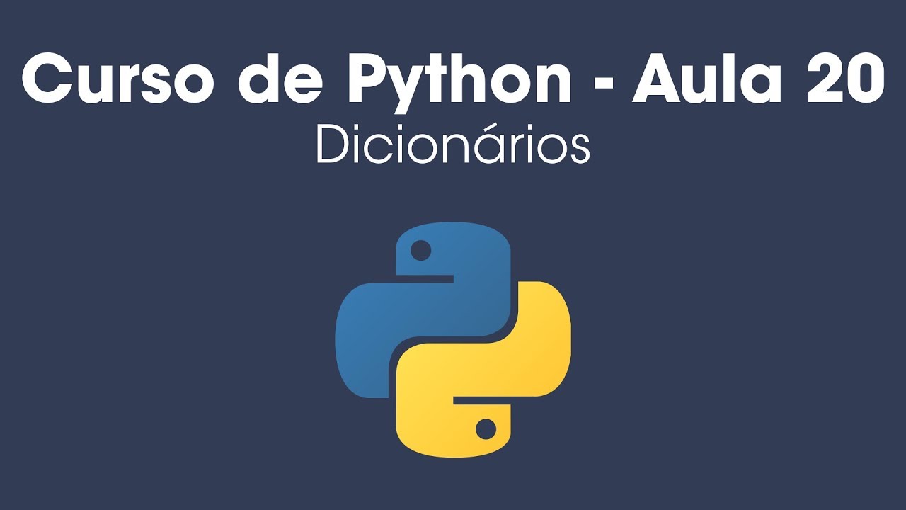 Dicionários em Python - Aula 20