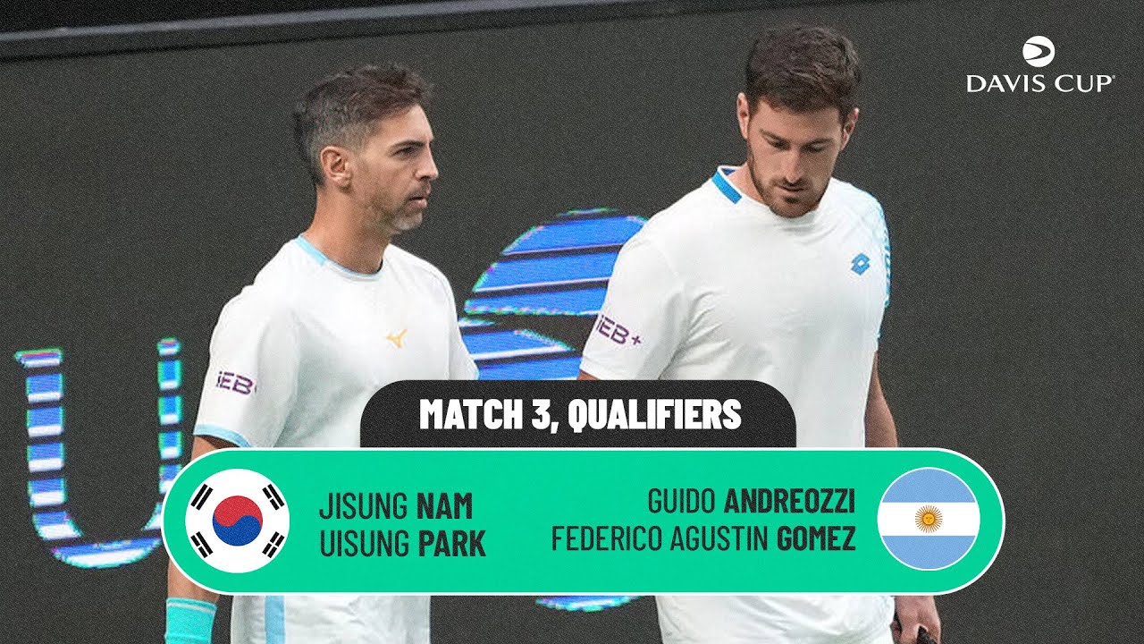 Nam/Park v Gomez/Andreozzi | Korea, Rep v Argentina | 2026 Davis Cup Qualifiers 1st Round Highlights