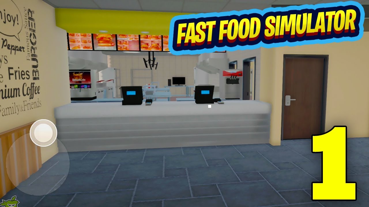 Fast Food Simulator Gameplay Walkthrough Part 1 (iOS, Android)