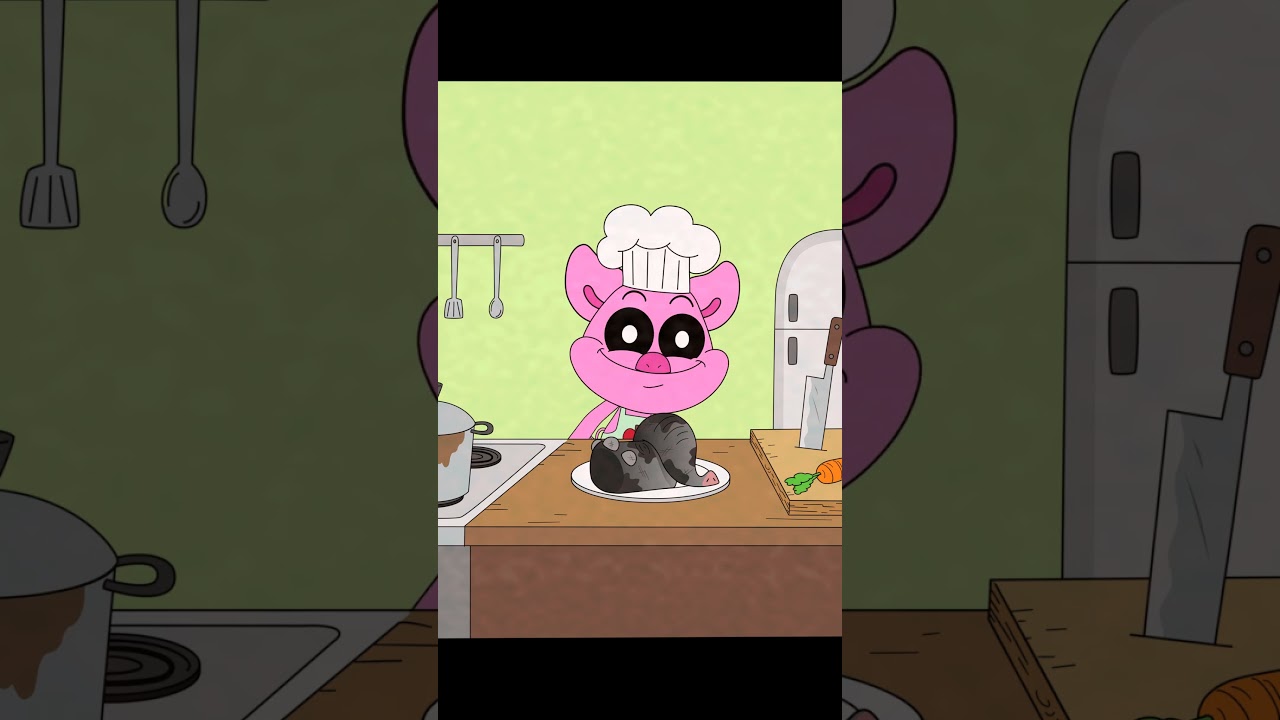 #shorts Smiling Critters Picky Piggy Voiceline!! #poppyplaytime #videogames #animation