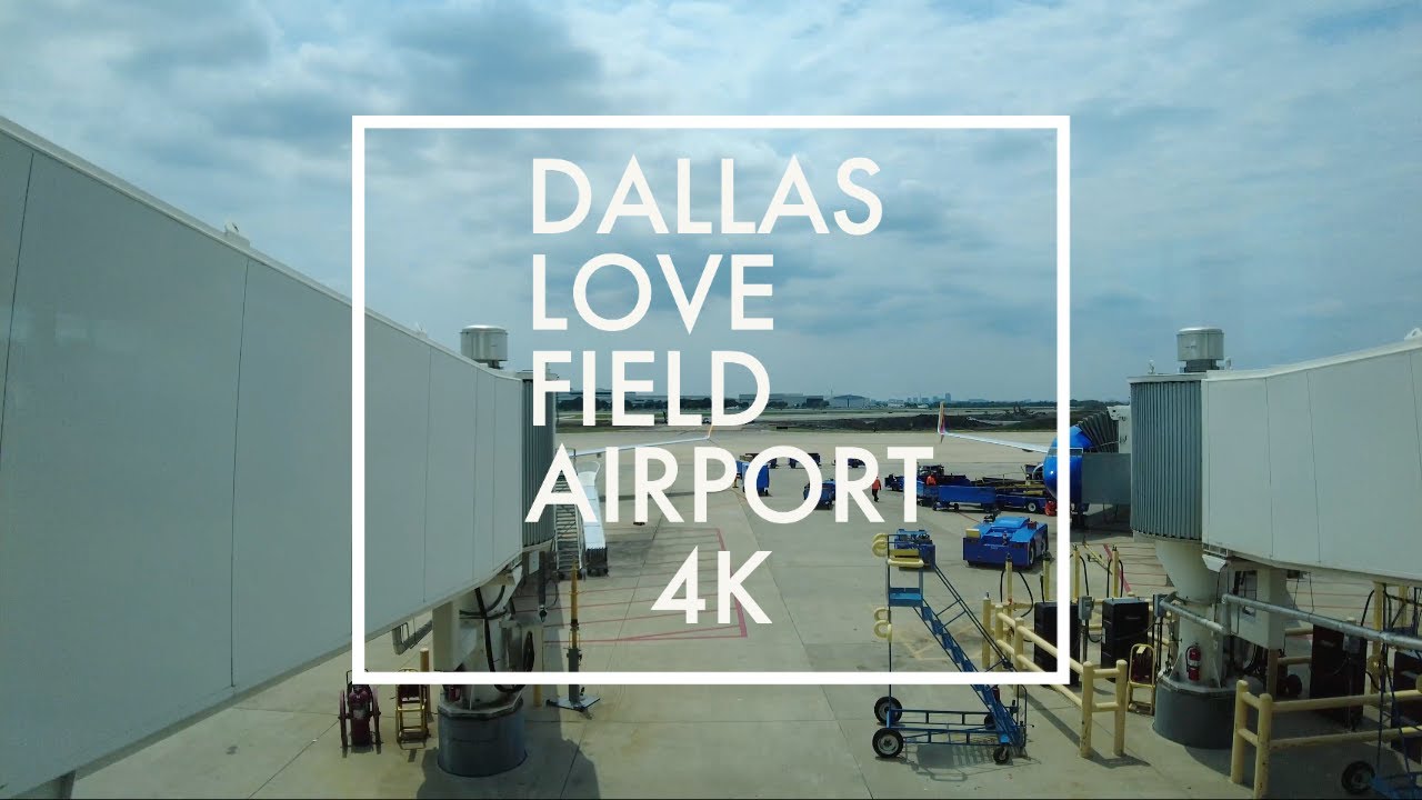 Walking through Dallas Love Field Airport | 4K Walking Tour