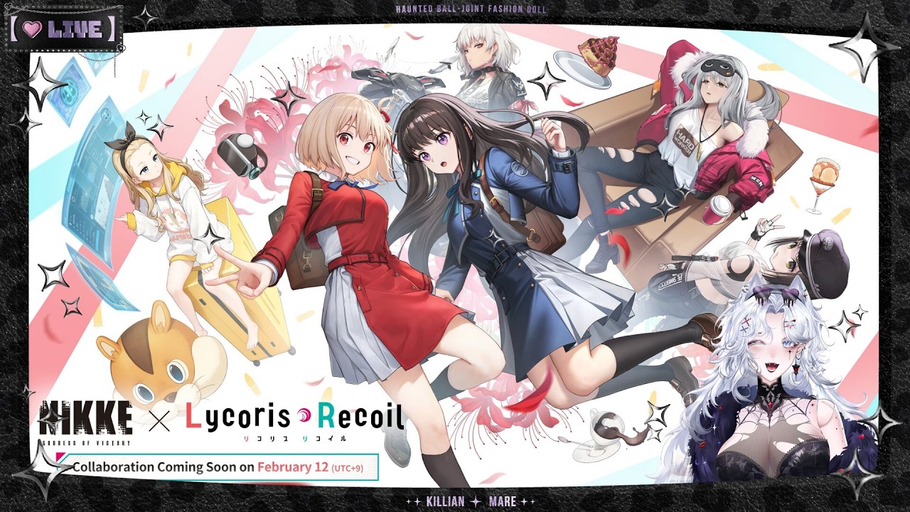 ⟡ 𓊈ྀི❤︎ ์ NIKKE X Lycoris Recoil ❤︎ྀི𓊉 ⟡˚౨ৎ ⋆ อยู่ๆ ก็ Isekai ไปร้านกาแฟในต่างโลก.ᐟ