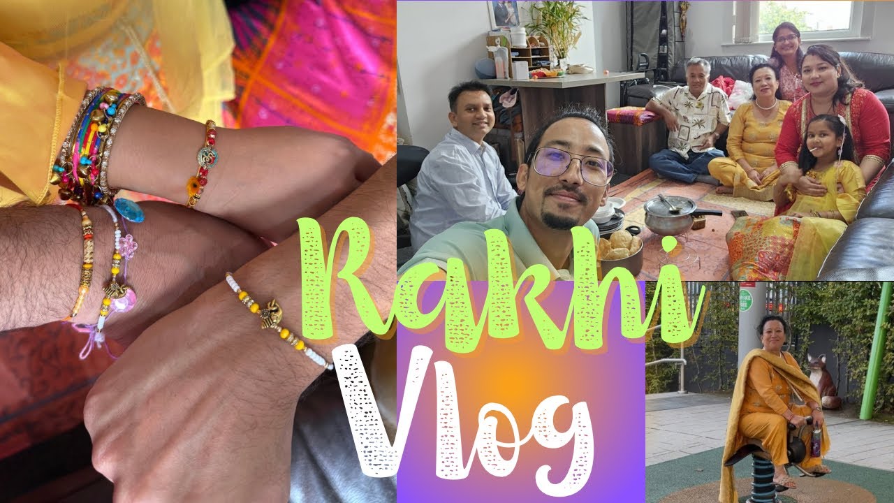 First Janaipurnima with parents in #UK 🇬🇧 and 2nd Rakhi with my Indian brother in UK. #nepal #india 