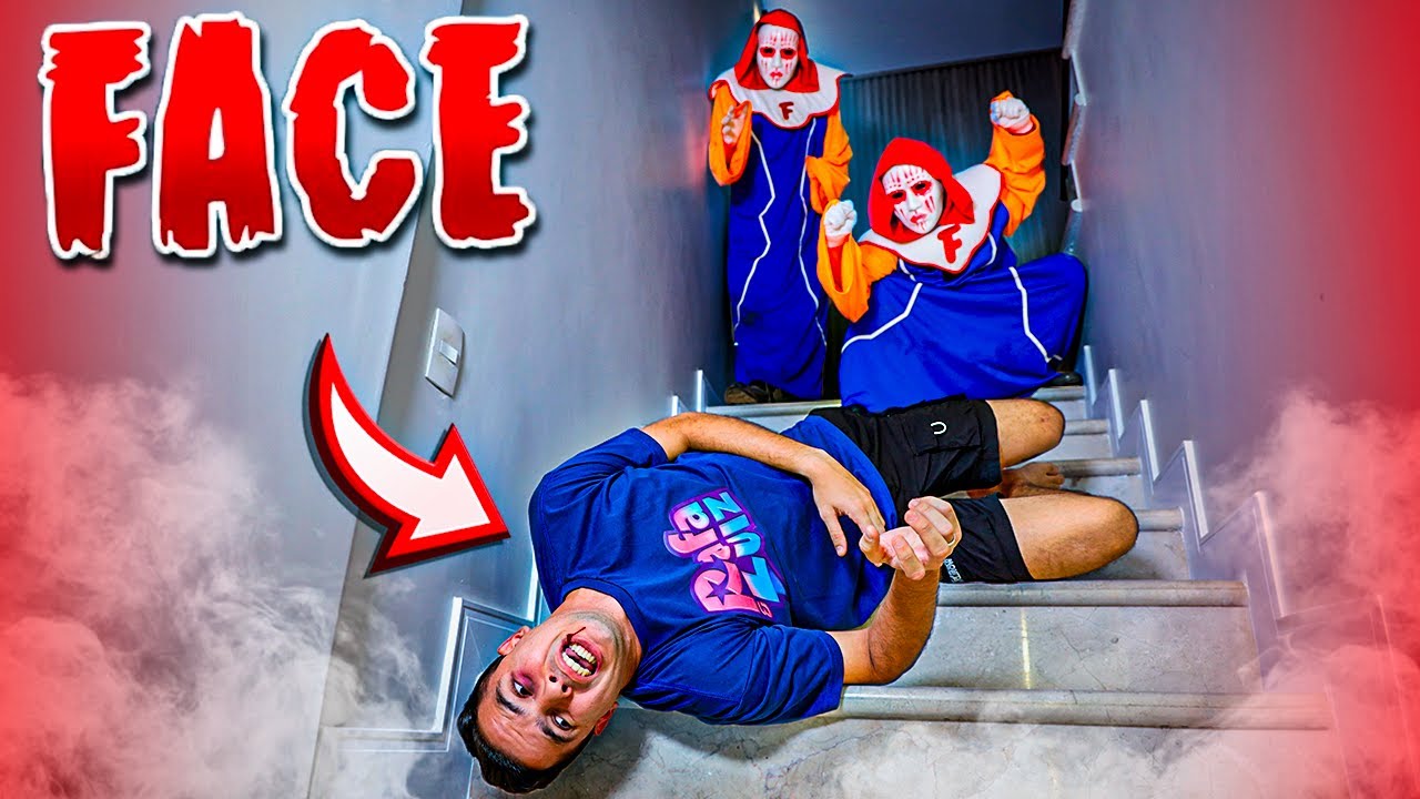 DESCOBRIMOS O NOME NA MÁSCARA DO FACE E ELE ACABOU COM O LUIZ! - MUITO MEDO!