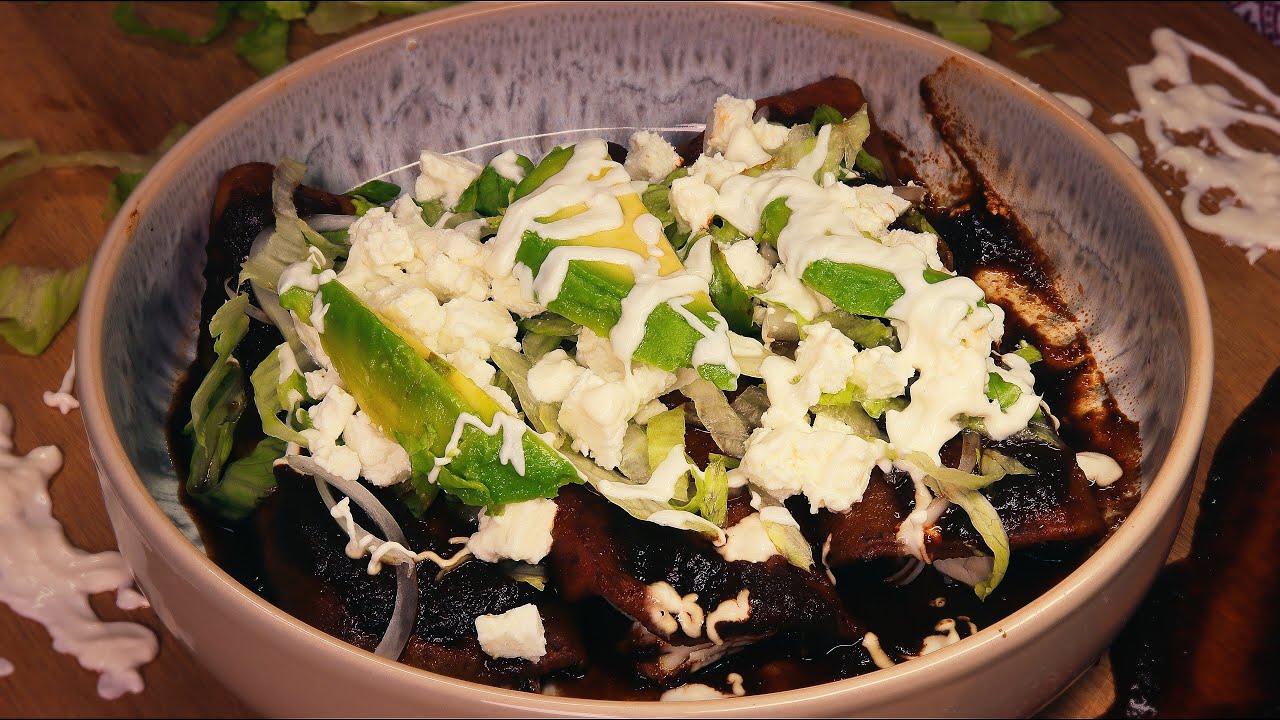 Leckerste Enchiladas die JEDER schnell zu Hause machen kann