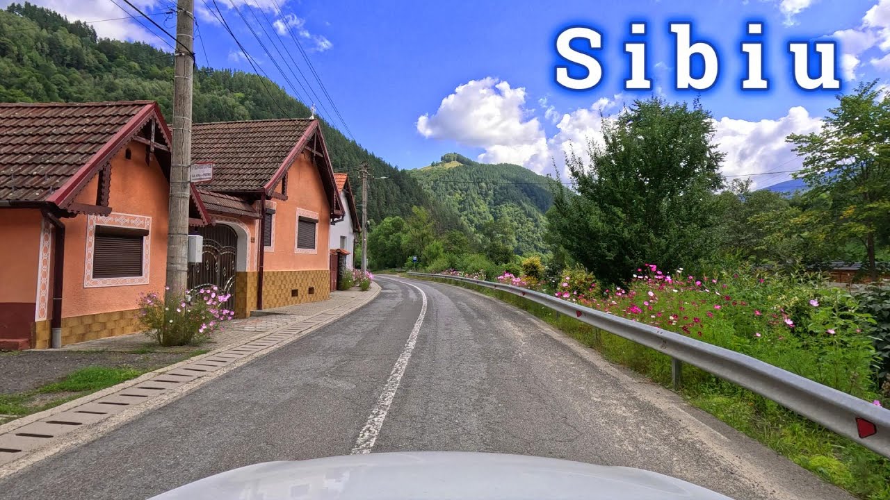 🌅 Sibiu’s Countryside Charm: Roads, Mountains & Village Life 🌾💫