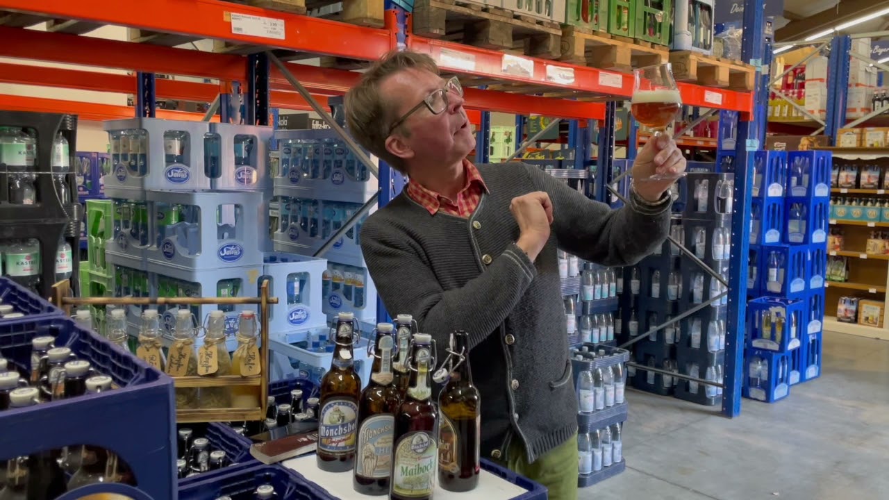 Biertasting mit Bieren der Mönchshof Brauerei