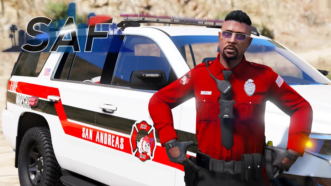 SA'F #401 - Fire Marshal, New Character! | GTA V RP