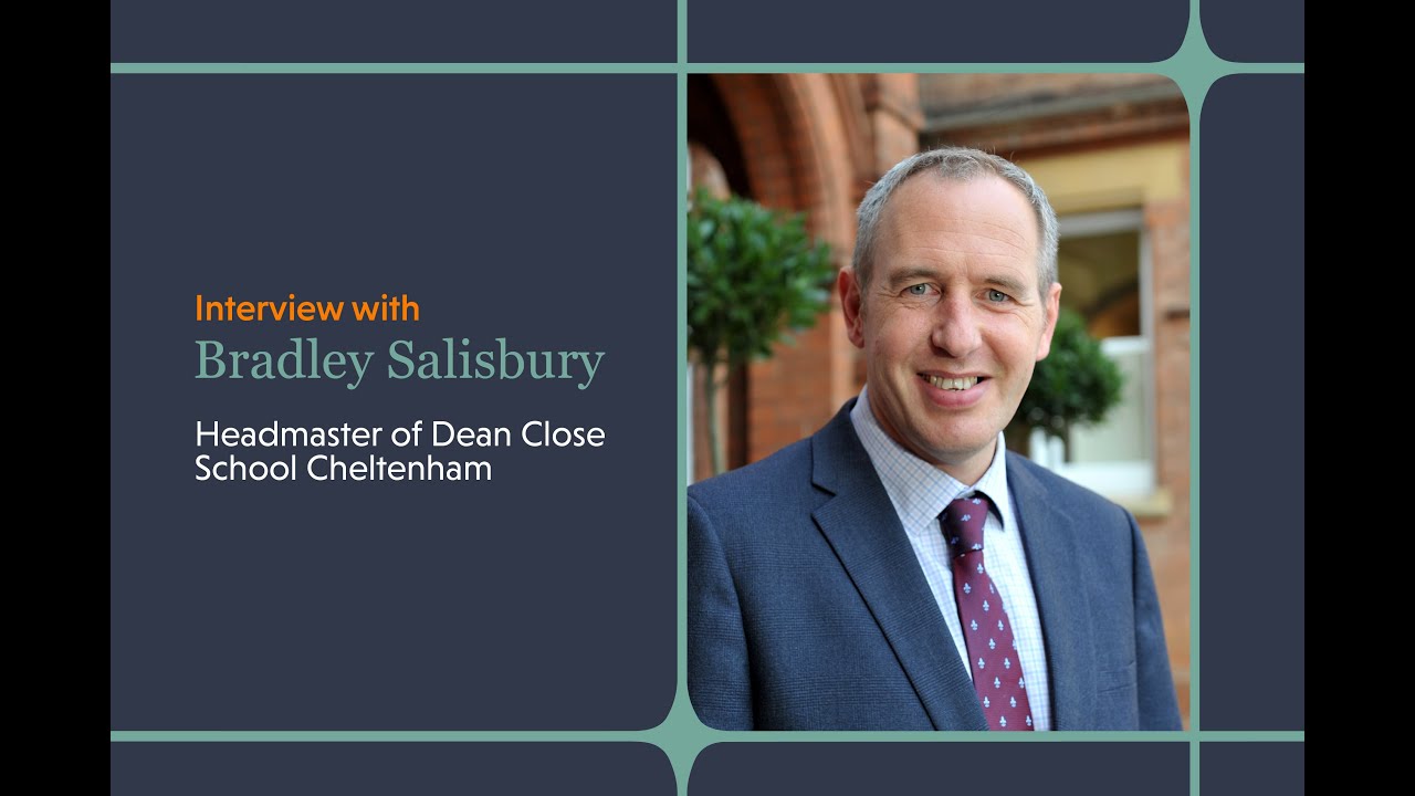School Notices chats to Bradley Salisbury, Headmaster at Deans Close School Cheltenham