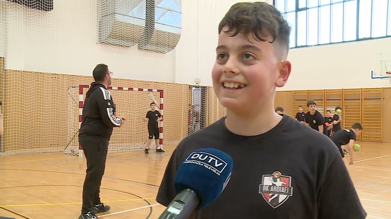 RUKOMET - DUTV NA TRENINGU RK ARDIAEI U-11