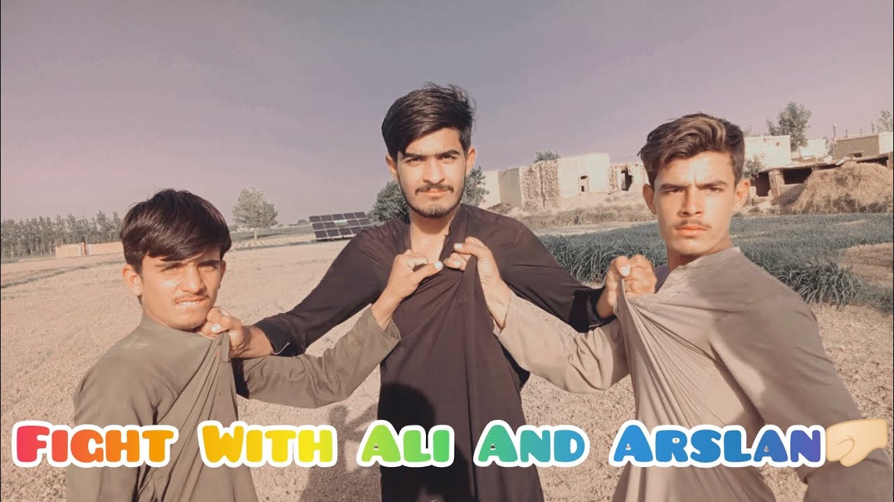 Today fight with Ali and Arslan🤛🏻|Mazak Mazak ma Lardii ho gai👿😡|[Raja Usman]