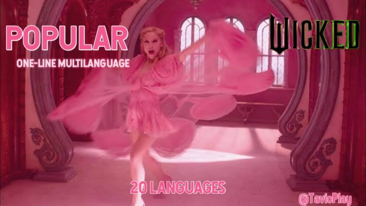 Wicked (2024) - Popular | One-Line Multilanguage (In 20 Languages)
