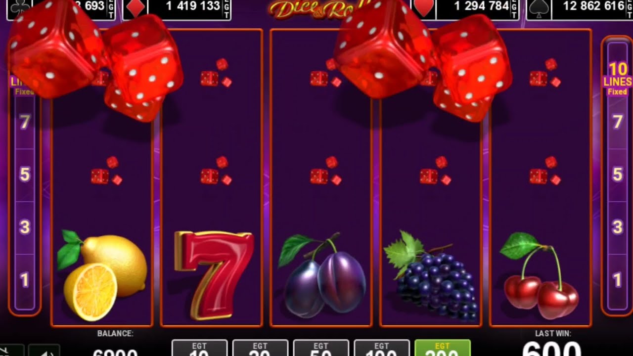 10 Dice and Roll-Egt-Big Wins-🎲🎲🎲