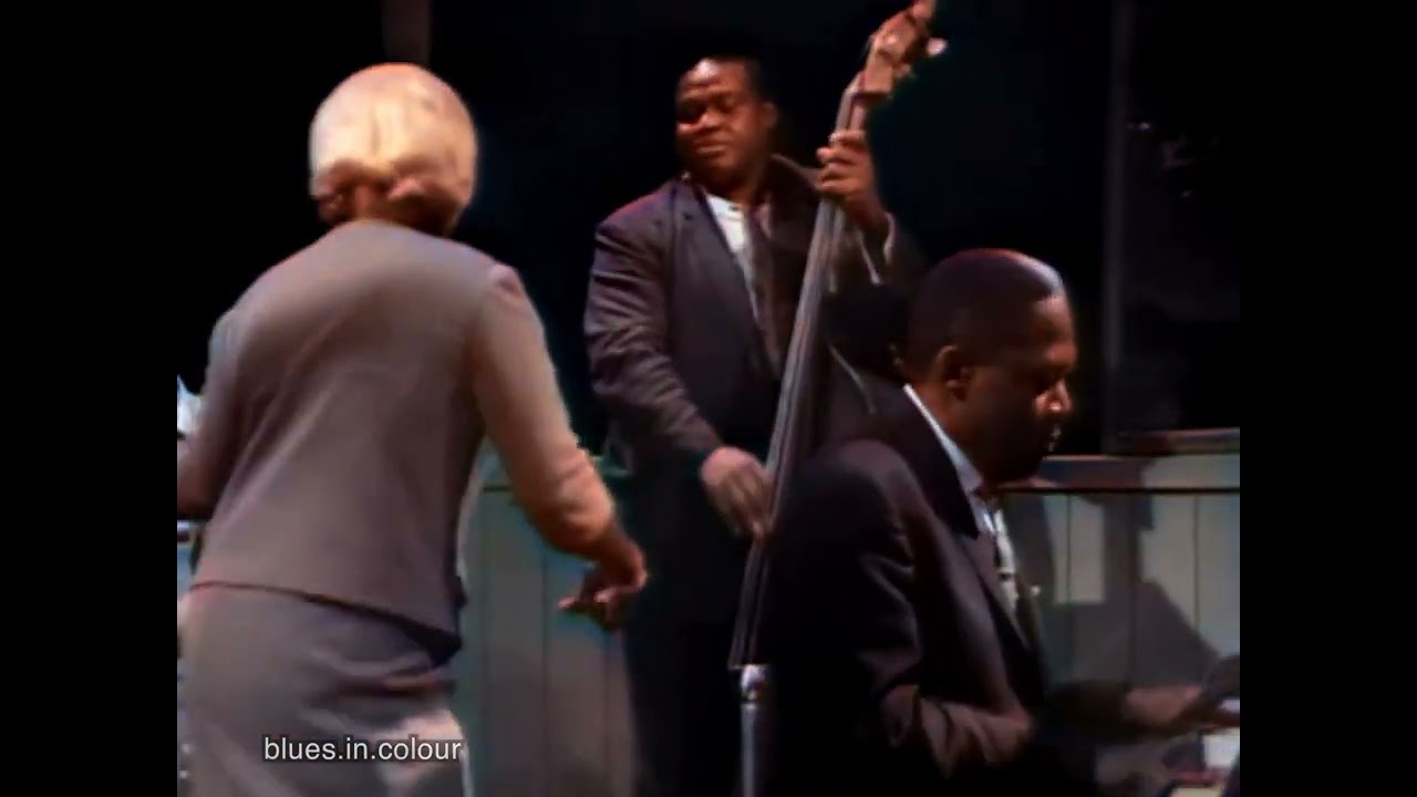 Memphis Slim - Rockin' The House live [Colourised] 1962