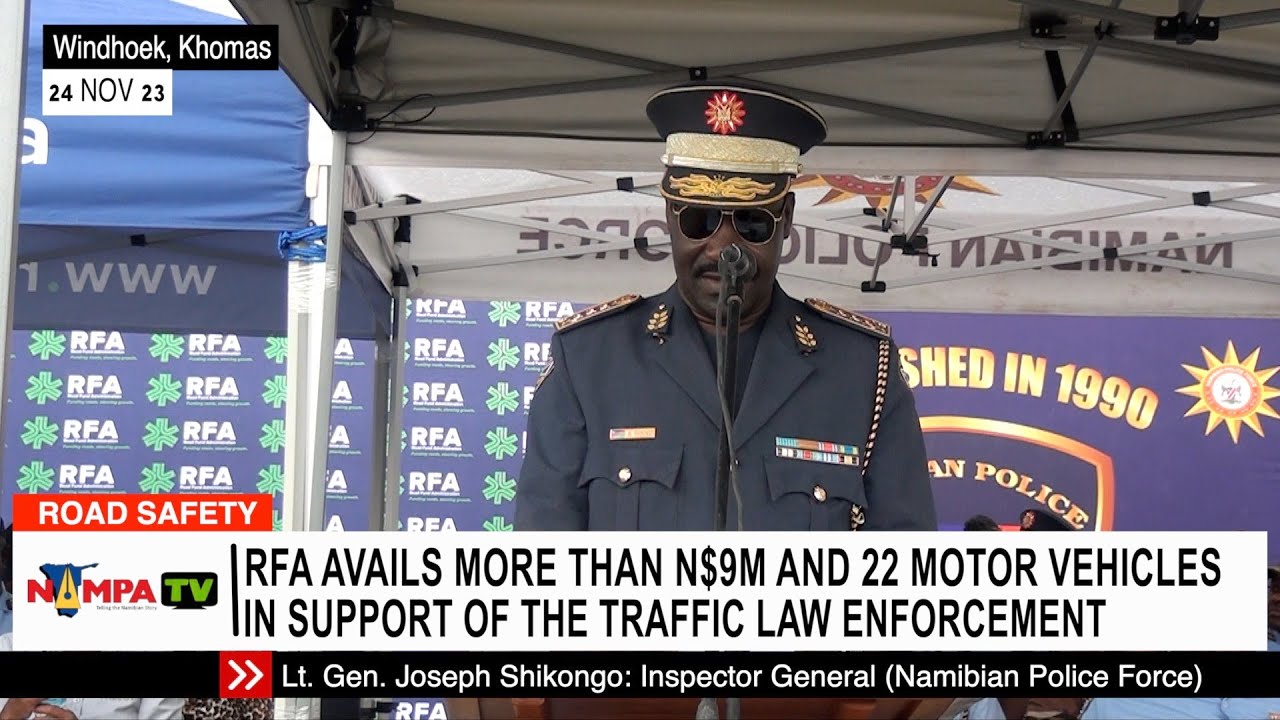 RFA donates N dollars 9 million, vehicles to NamPol