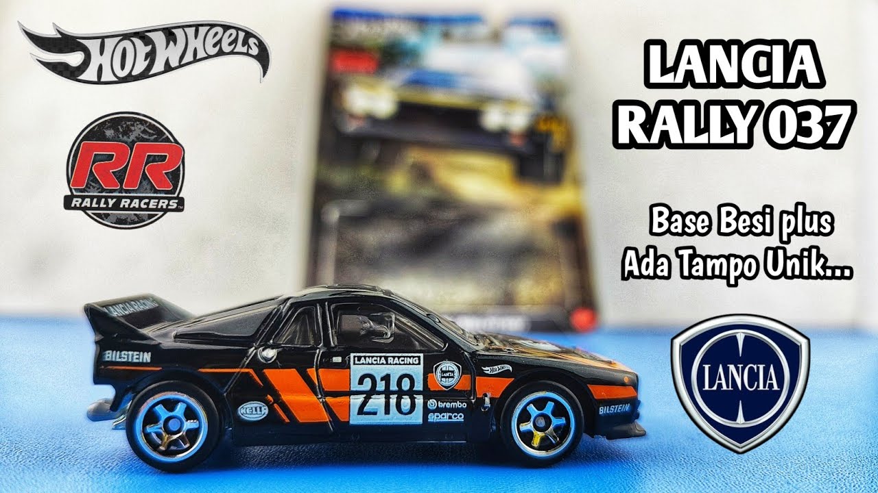MUST WATCH Ada Yang Unik! LANCIA RALLY 037 HOT WHEELS RALLY RACERS SILVER LINES #ramadanwithyoutube