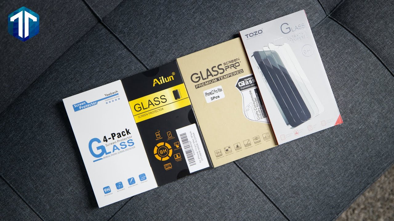 Reviewing the TOP RATED iPhone 12 Pro Max Tempered Glass Screen Protectors from Amazon!