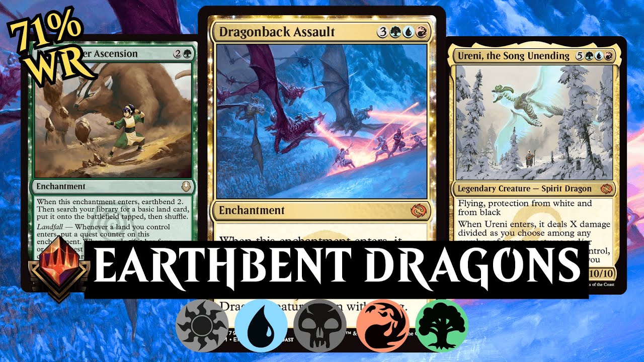 They Aren't Ready for THIS Many Dragons | MTG Arena Standard Temur