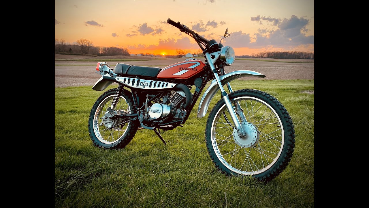 Suzuki TS185 Restoration -A surprise for my Dad!- Dual sport motorcycle