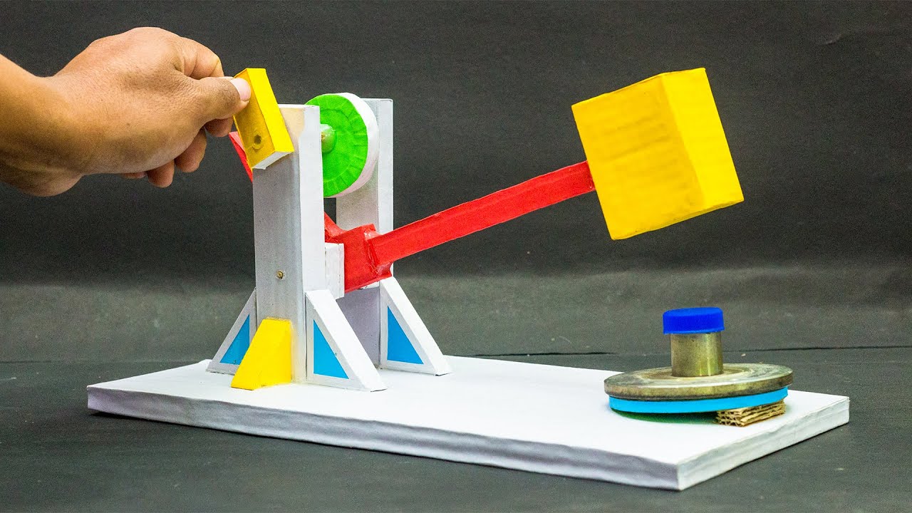 School Science Projects | Da Vinci Cam Hammer Model