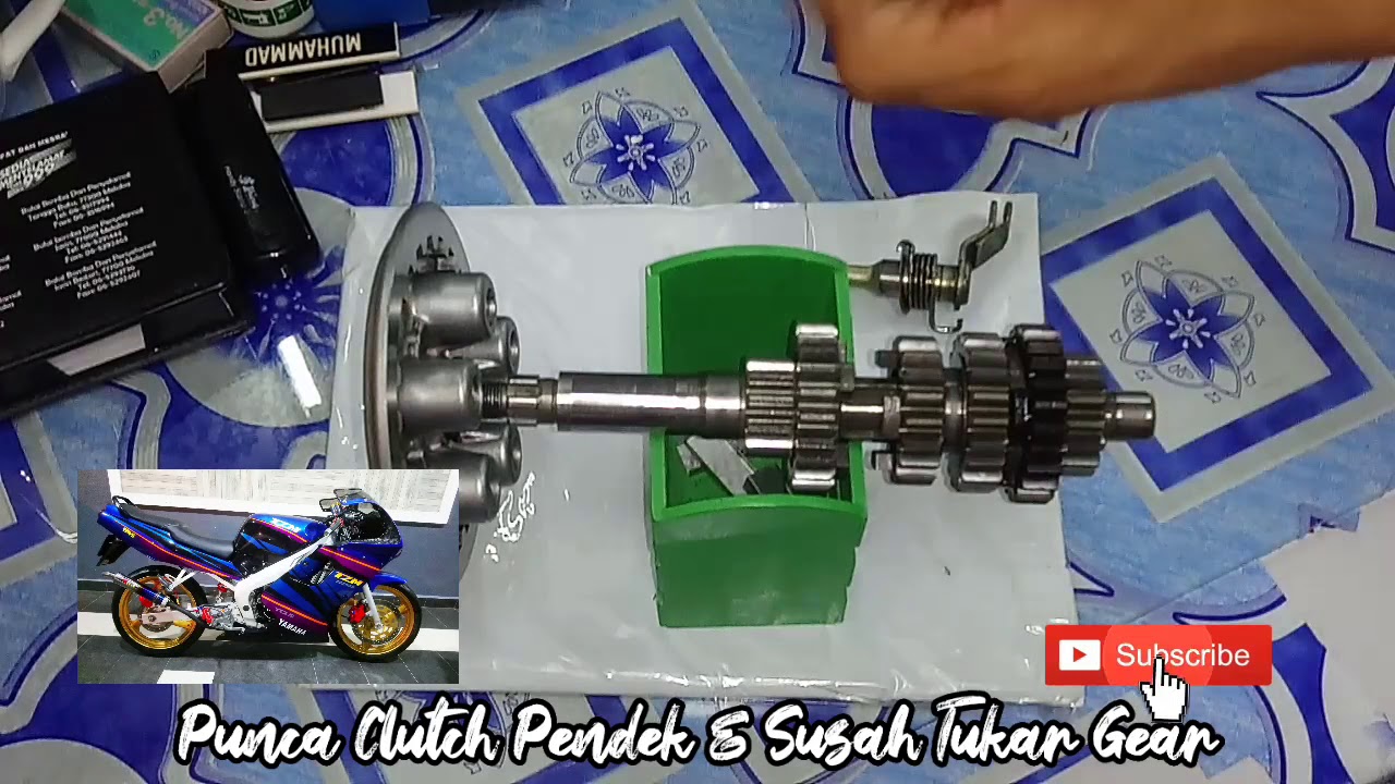 Vlog 054 Punca Clutch Pendek & Susah Tukar Gear TZM 150