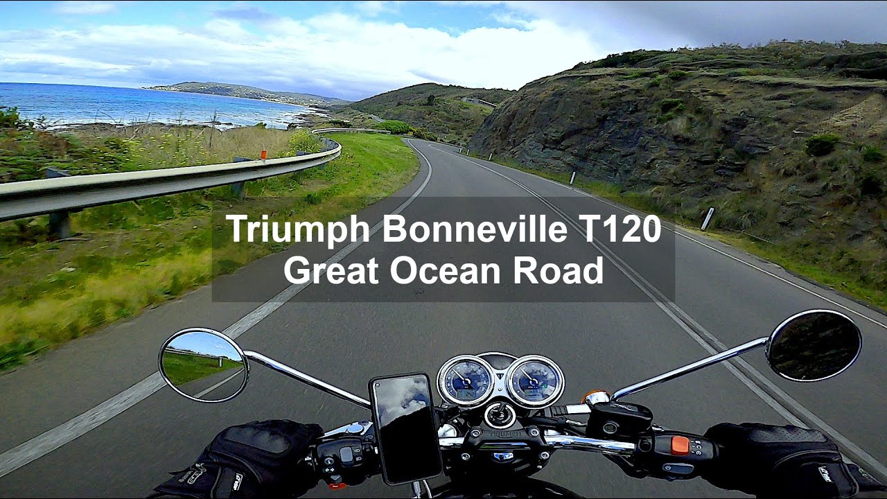 Triumph Bonneville 120 | Great Ocean Road | Engine Sound Only