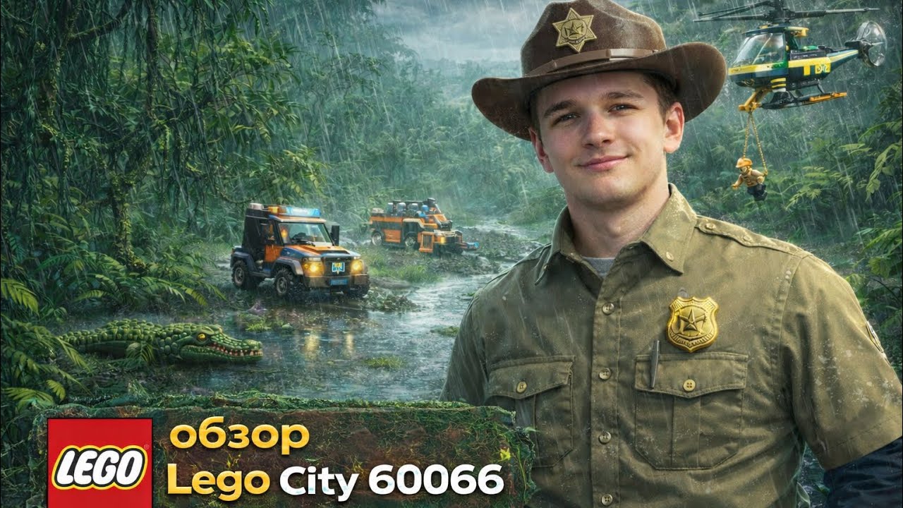 Lego City 60066 | Обзор #9
